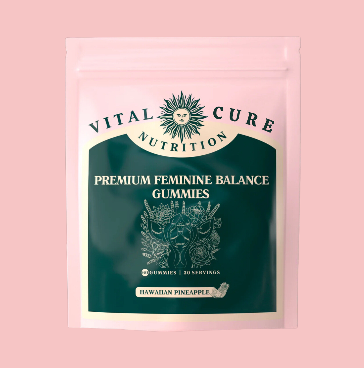 VitalCure® Feminine Balance Gummies - Hawaiian Pineapple